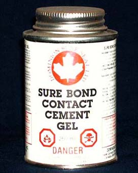 GPI SURE BOND GEL ADHESIVE 8 OZ - J2VBSB 